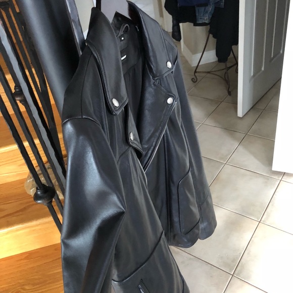 Leather RUDSAK Mens Large Jacket - Picture 4 of 4